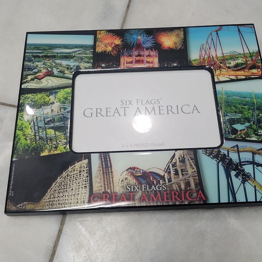 Six Flags Great America Photo Frame
